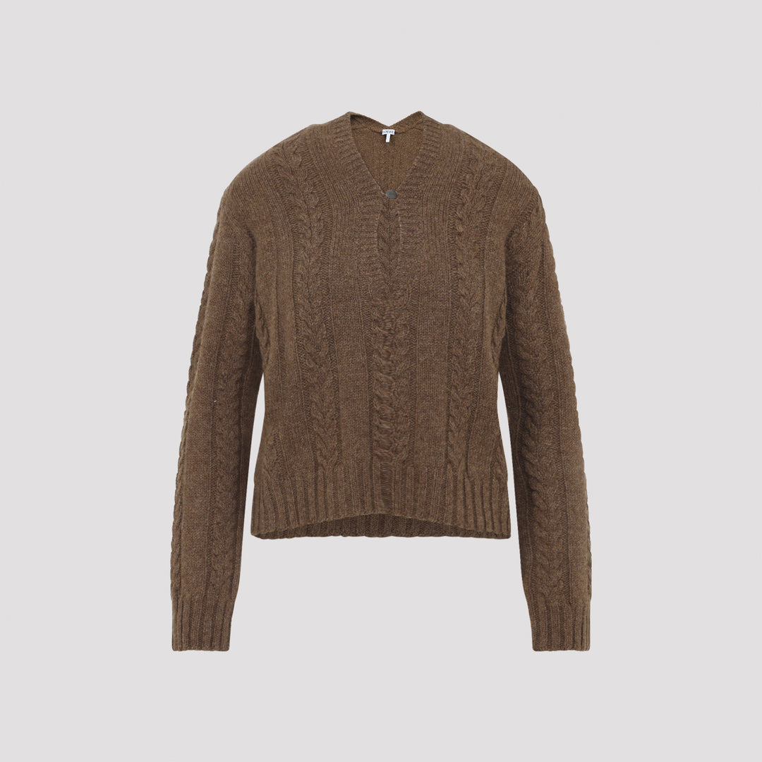 Loewe Sweater - Brown | 3fc377e1cfdbd48185f815f4265acc1f4a864013