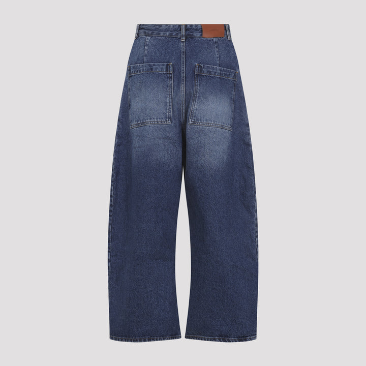 Studio Nicholson Wide leg - Blue | a5fa61ad45482a1dc74106aba72f5496b297cfbe