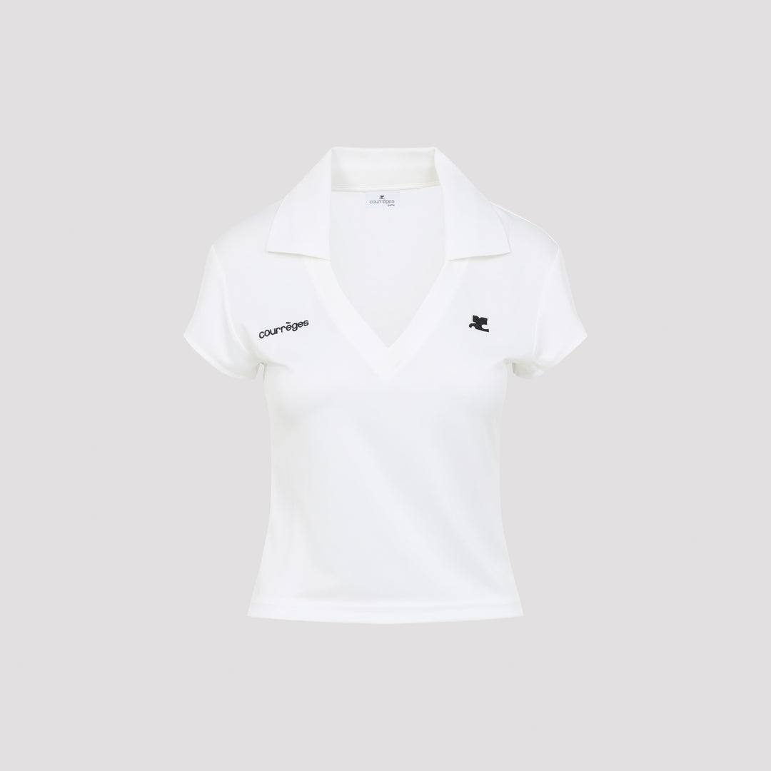 Courreges Polo - White | aa1e9ee5b925df30f4962741597f1e3044828f42