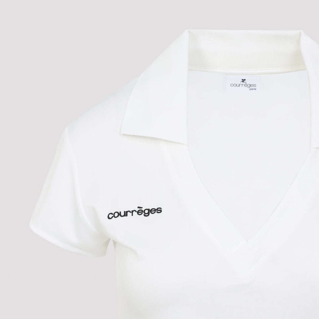 Courreges Polo - White | bf25ea70fdcd70b75a822dc398777c1d6a284c05