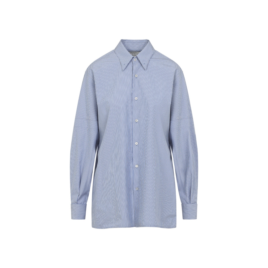 Maison Margiela Shirts - Blue | 6b474cee74b73f73d405f7c8f21ad38af8bf8bbd