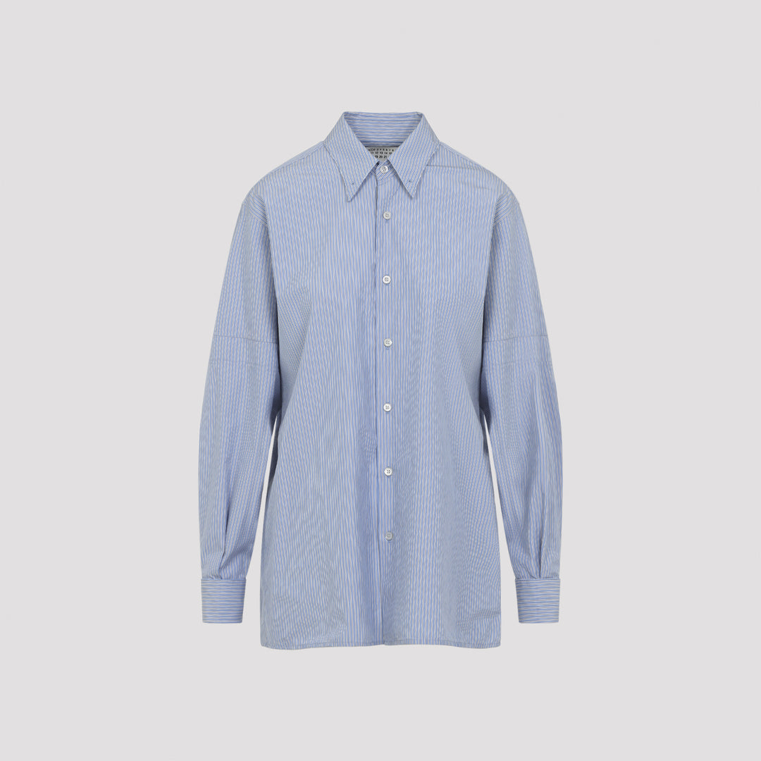 Maison Margiela Shirts - Blue | 6fcc4cebb0798d6586e1fc39418bc42b4fdc25a0