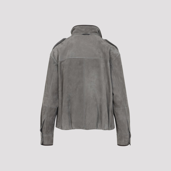 Brunello Cucinelli Jackets - Grey | 830eac6b71fbfc1f5b1c1578110ad86b47f57682