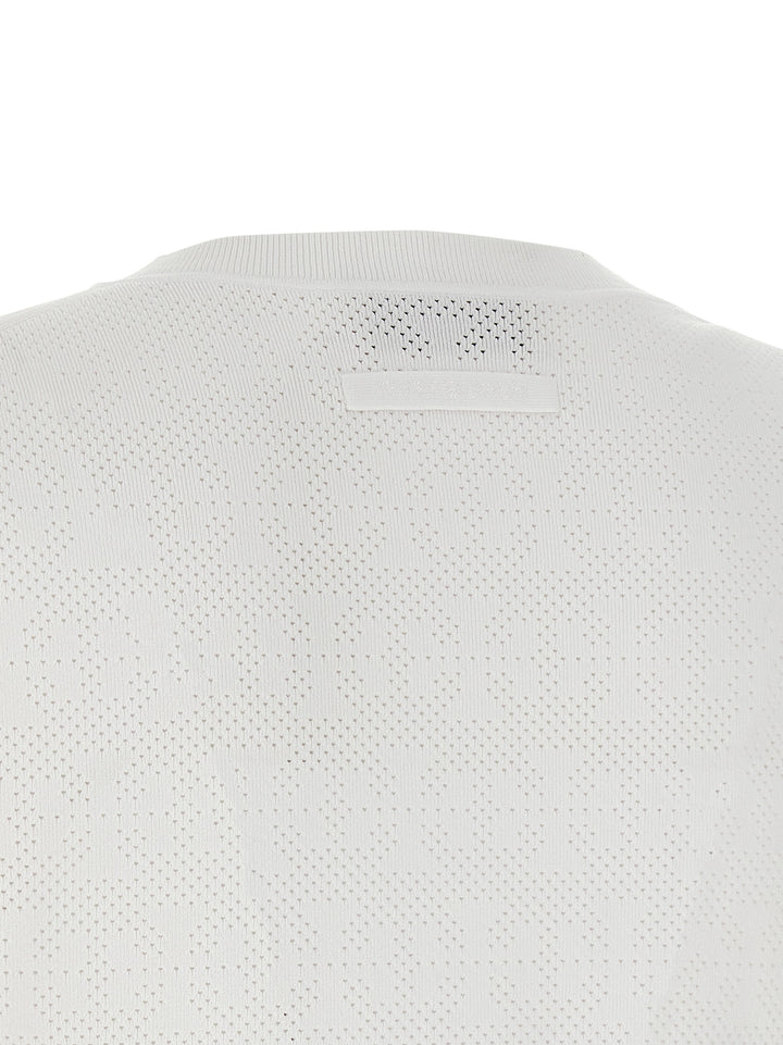 Tory Burch Pointelle Viscose Cardigan Sweaters and Cardigans - White | 9534014a53ed1c932f3859346fcfd389b74bf3e4