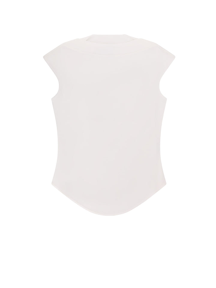 Alaia T-shirts and Polos - White | 3d4bfd40f024f9dc8bfc535d7ee9b1651a1deafd