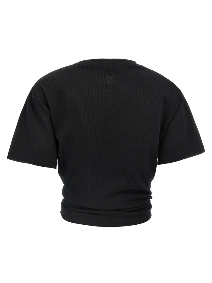 Magda Butrym 01 T-shirt - Black | 59aac45c9b51c42f042d36f095f1b86a77ba283c