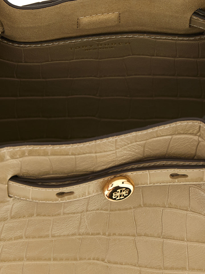 Tory Burch Romy Shoulder Bags - Beige | 631e47754a4b380560037b553ca44cca876a4a45