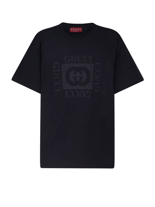 Cotton T-Shirt With Printed Logo On The Front