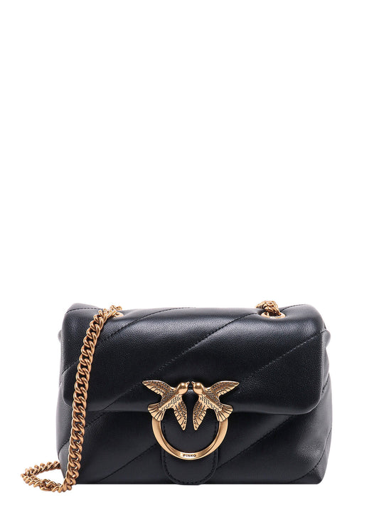 Love Puff Mini Matelassé Leather Shoulder Bag