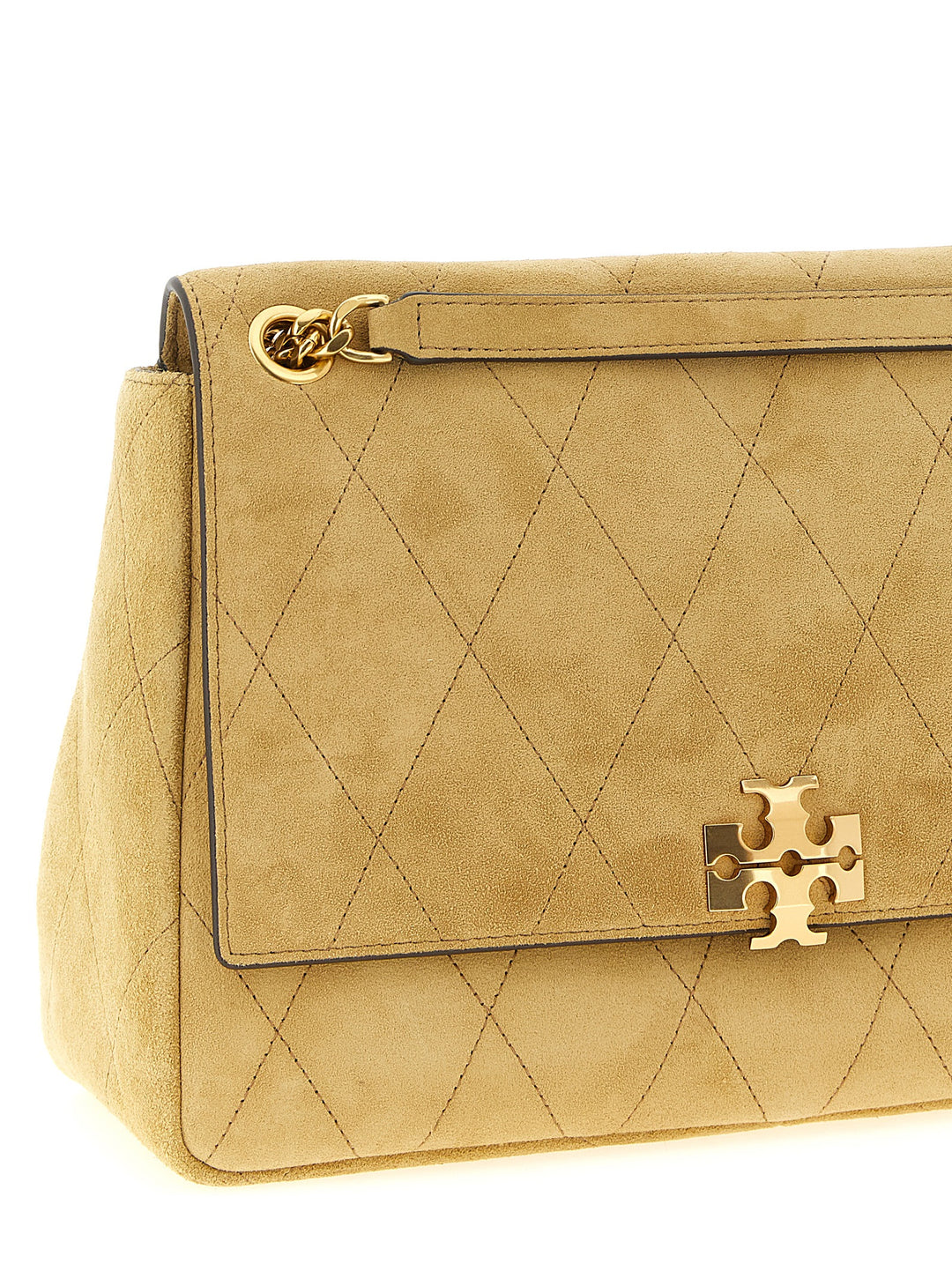 Tory Burch Charlie Shoulder Bags - Beige | a425222a5945b96038ade3064e13825a10b37854