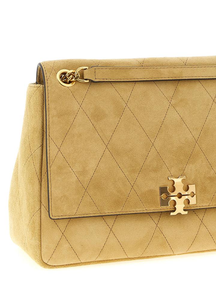 Tory Burch Charlie Shoulder Bags - Beige | a425222a5945b96038ade3064e13825a10b37854