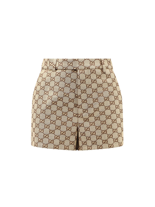 Gg Supreme Fabric Shorts