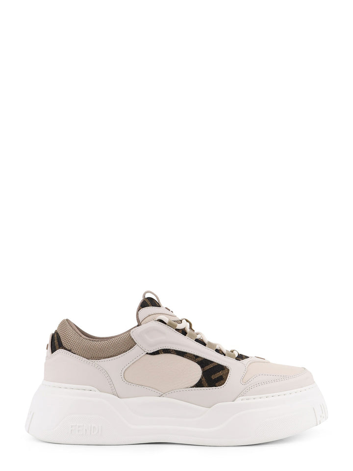 Fendi Sneakers - BIANCO BIAN ICE BEIG | 657c2c917ec5b93ede82ca770688c36b44d086b6