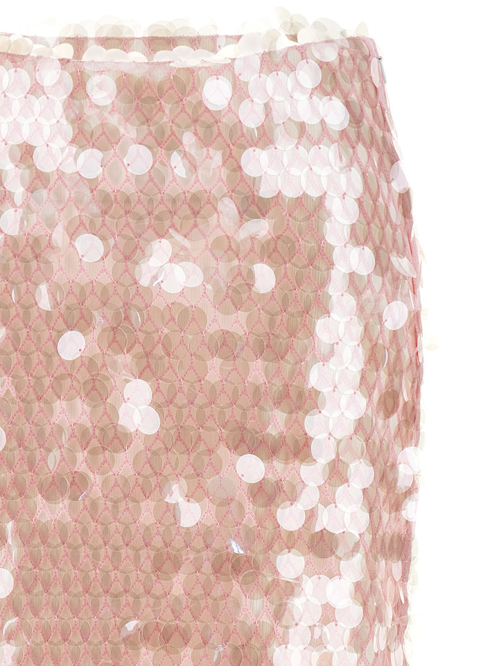 Tory Burch Maxi Sequin Skirt Skirts - Pink | 8a9a50c07ac9e7b58b1c25ba2d117ec98092be4d