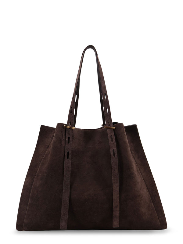 Paula Suede Shoulder Bag