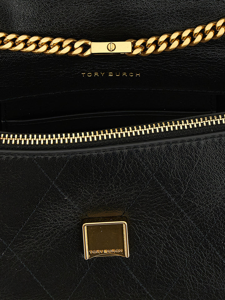 Tory Burch Charlie Quilted Crossbody Bags - Black | 340c4ca6923e03ecb9920b6d8112b90baa7037c1