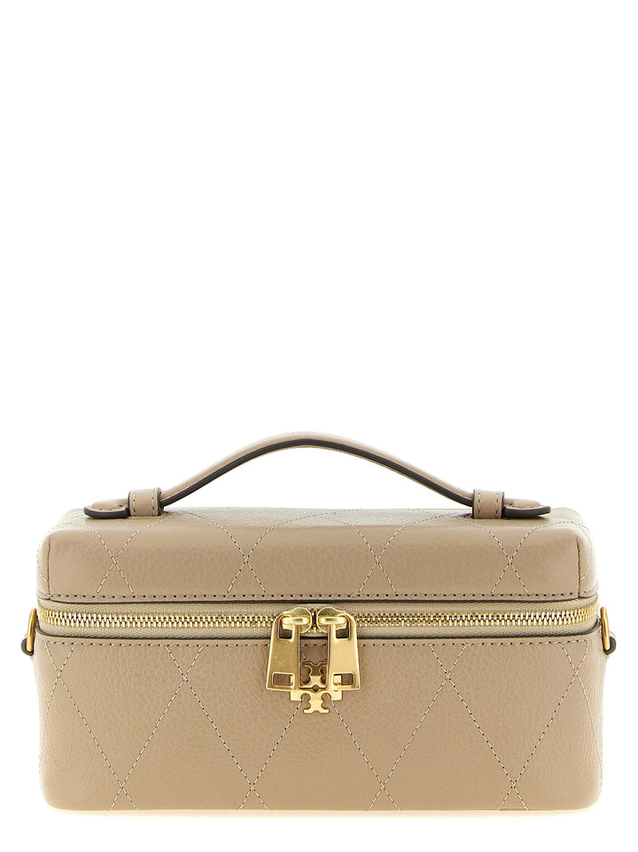 Tory Burch Charlie Crossbody Bags - Beige | c7419977f2658606611936e4994b98d8baa17517
