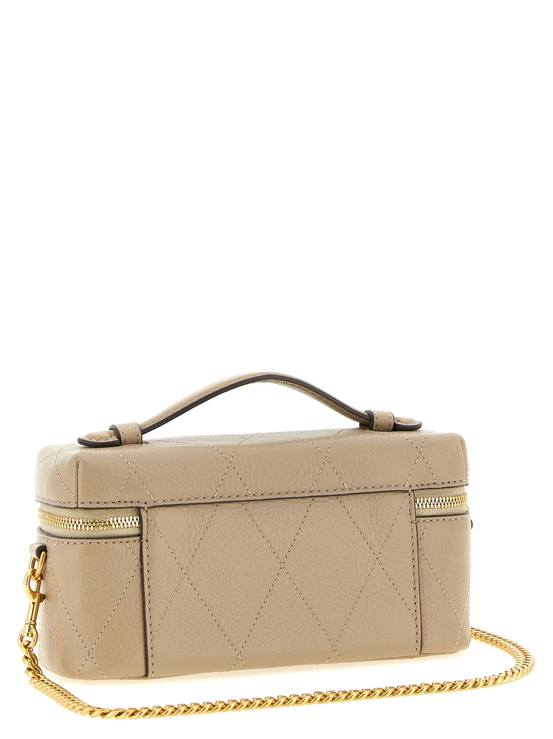 Tory Burch Charlie Crossbody Bags - Beige | 3e87831a6da9da5507ce24ba41d870bc76b370e0