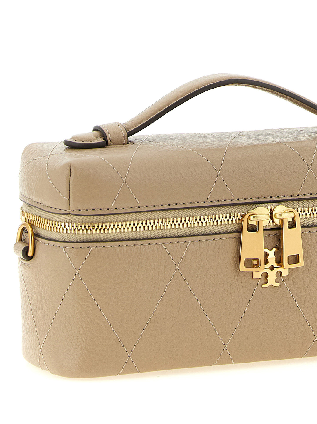 Tory Burch Charlie Crossbody Bags - Beige | ee93bf3696b73d128c9da2caa4316062dea5f99a