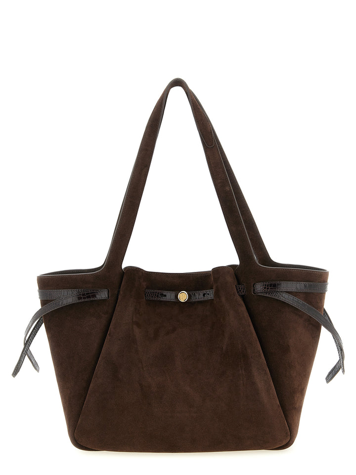 Tory Burch Romy Tote Bag - Brown | 3f13d75fc2d9b247c366ffa17413b6ef83a22094