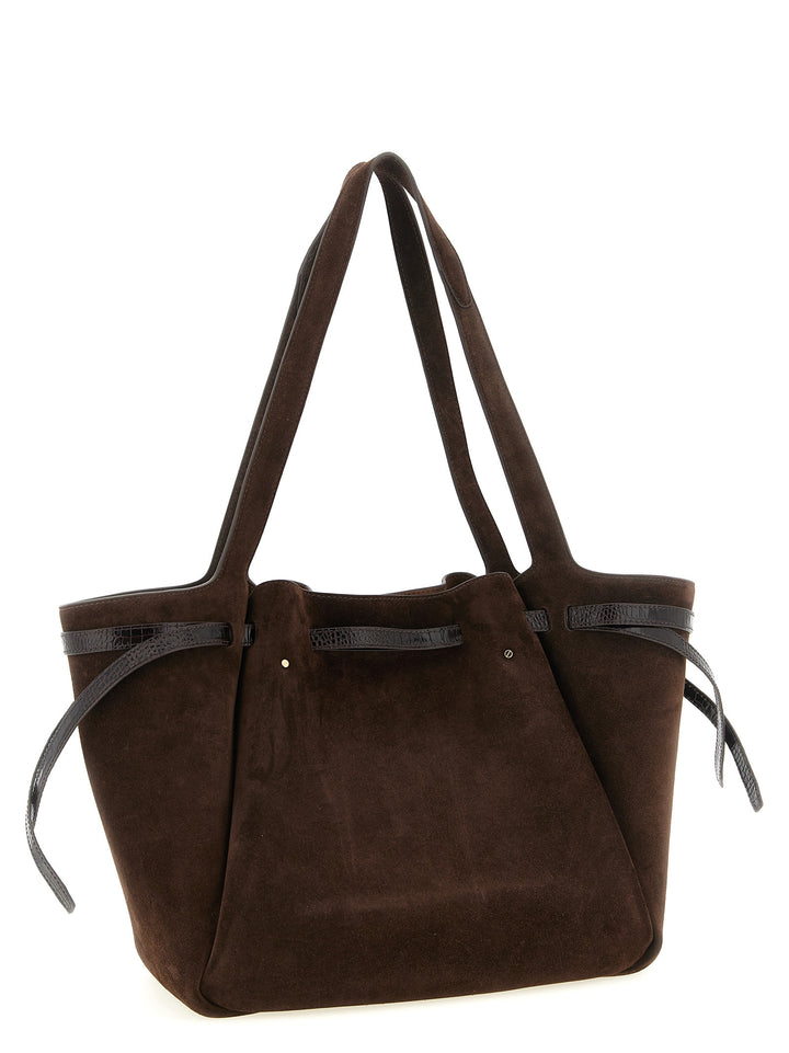 Tory Burch Romy Tote Bag - Brown | 2e1e52c9f7ae4eaef04140dc3d920344d6202008