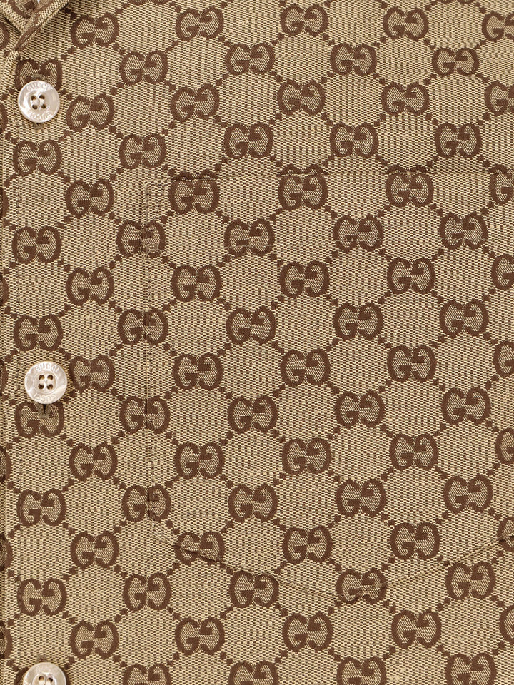 Gucci Shirts - CAMEL EBONY | c121609e4decc2dab35bccd99156d2129deb6298