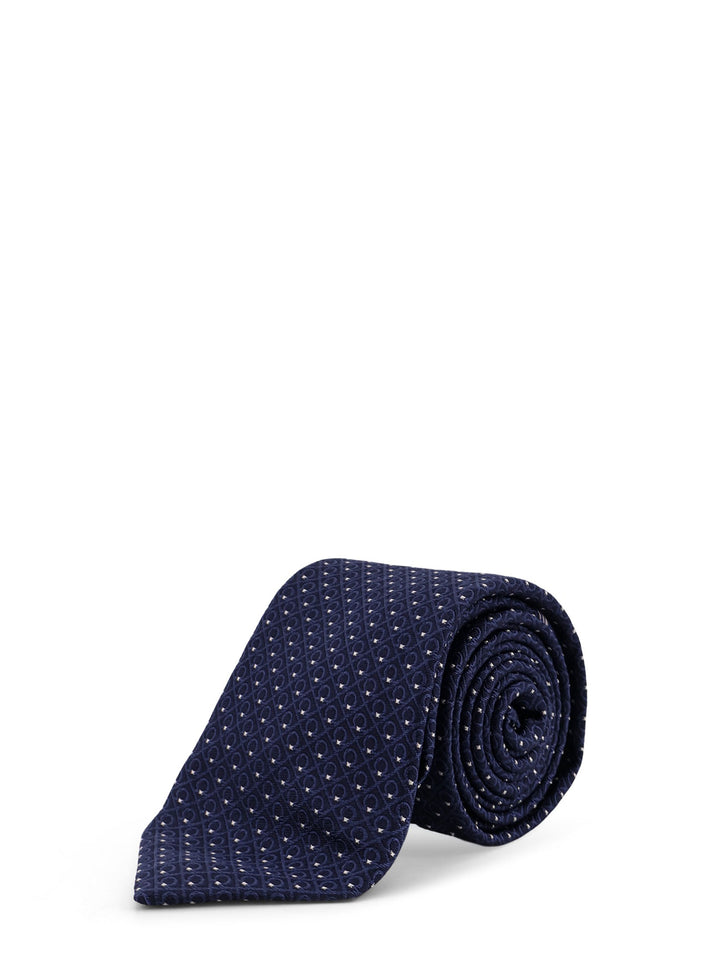 Ferragamo Ties - Blue and green | 1fd7624ff35d02f2d9cfb73a67b159407b58092f