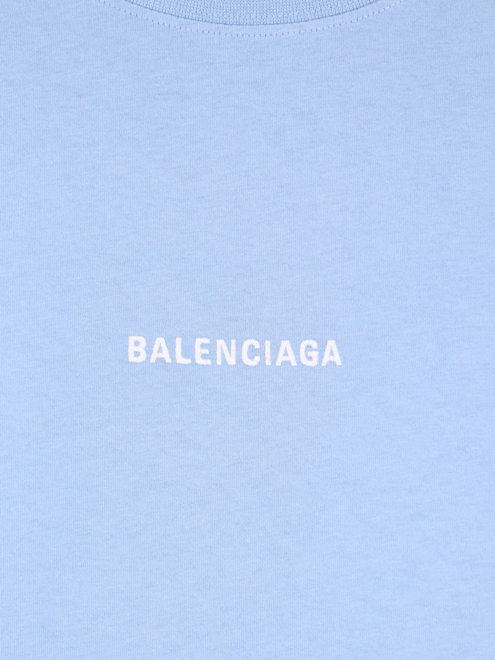 Balenciaga T-shirts and Polos - LIGHT BLUE/WHITE | 25ac5bf74068f576615a5b70752ebbd3e62be392