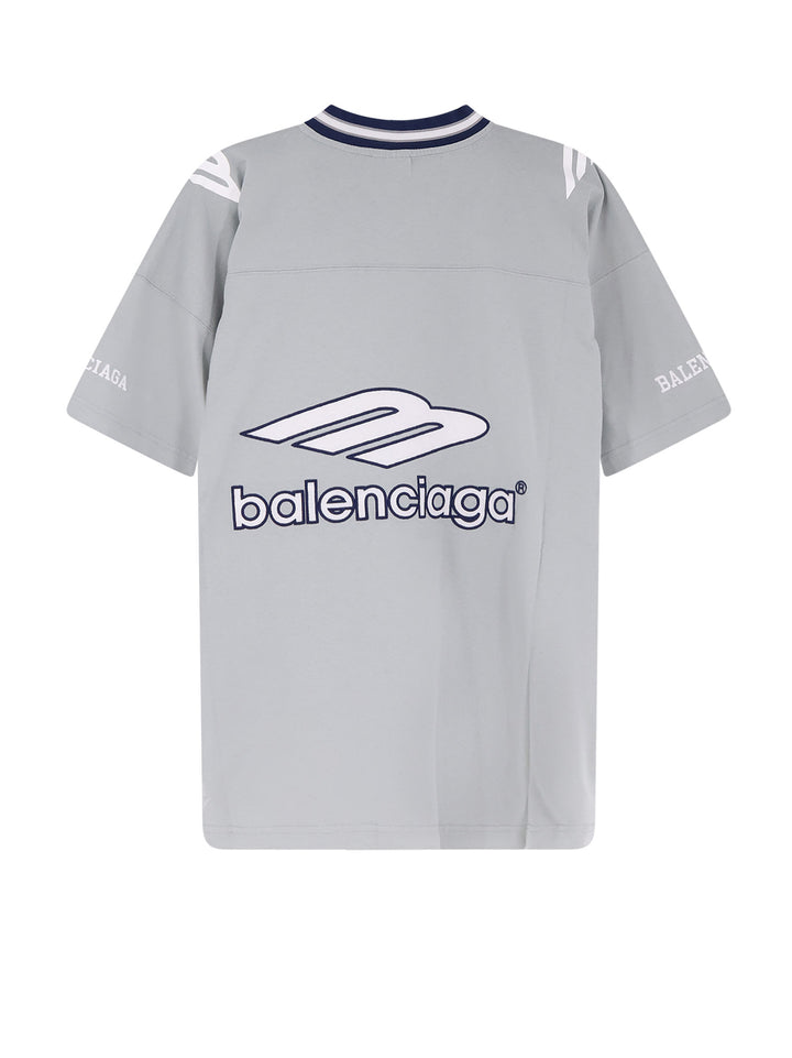 Balenciaga T-shirts and Polos - Grey/White | 1bded8d700b96f1dd74a1b02c85296da64d174e9