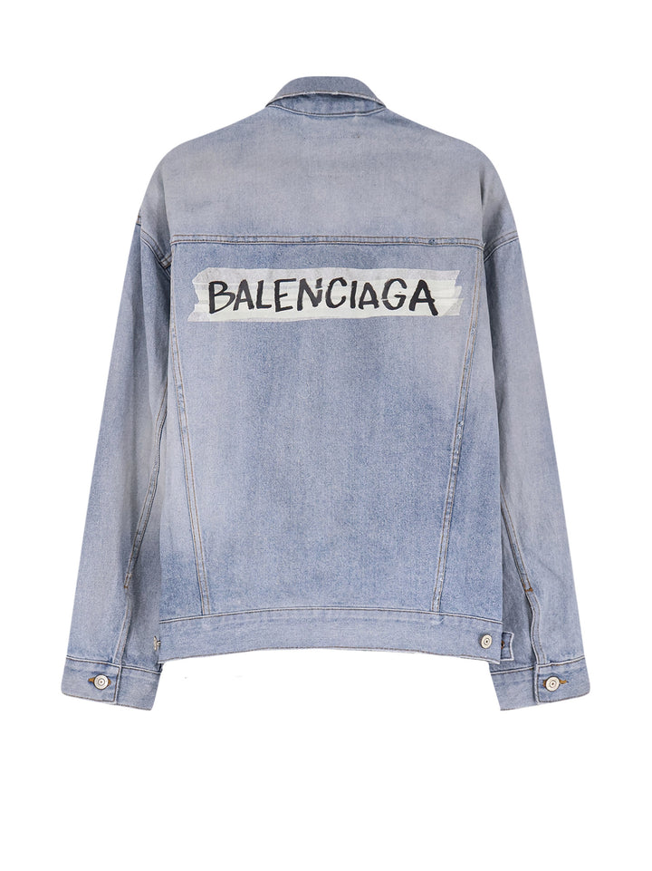 Balenciaga Jackets - DIRTY LIGHT BLUE | a6d6f4ddd9a48fd32d17e6b218f2e6fca66700e6