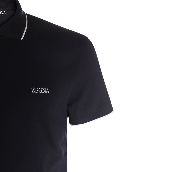 Zegna T-shirts and Polos - Blue and green | aa68401da40f4e0fafa51c9e6ca3a456ee86b29e