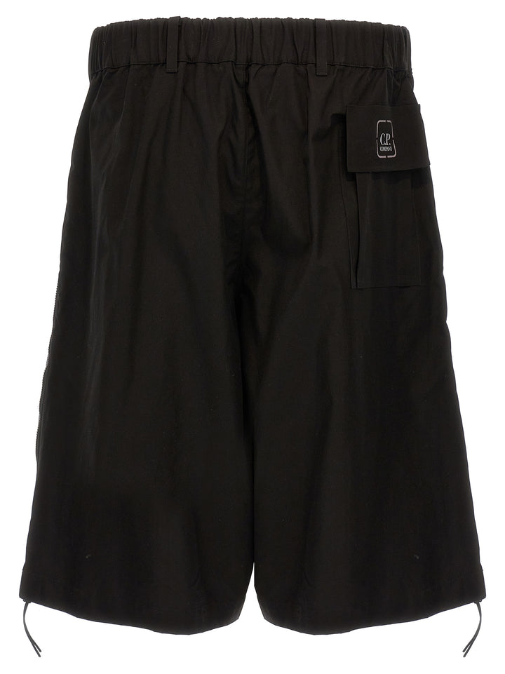 C.P. Company Cargo Hyst Bermuda and Short - Black | 75c03354cac5eb4ae6ff70c5312ca2c8af6f1baa