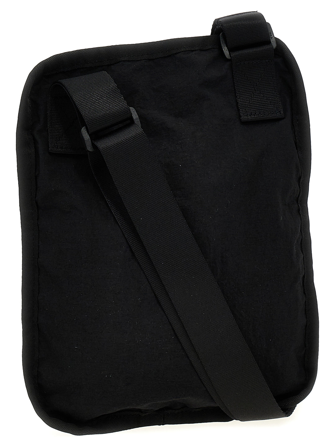 Plain Paper Touch Crossbody Bags Black