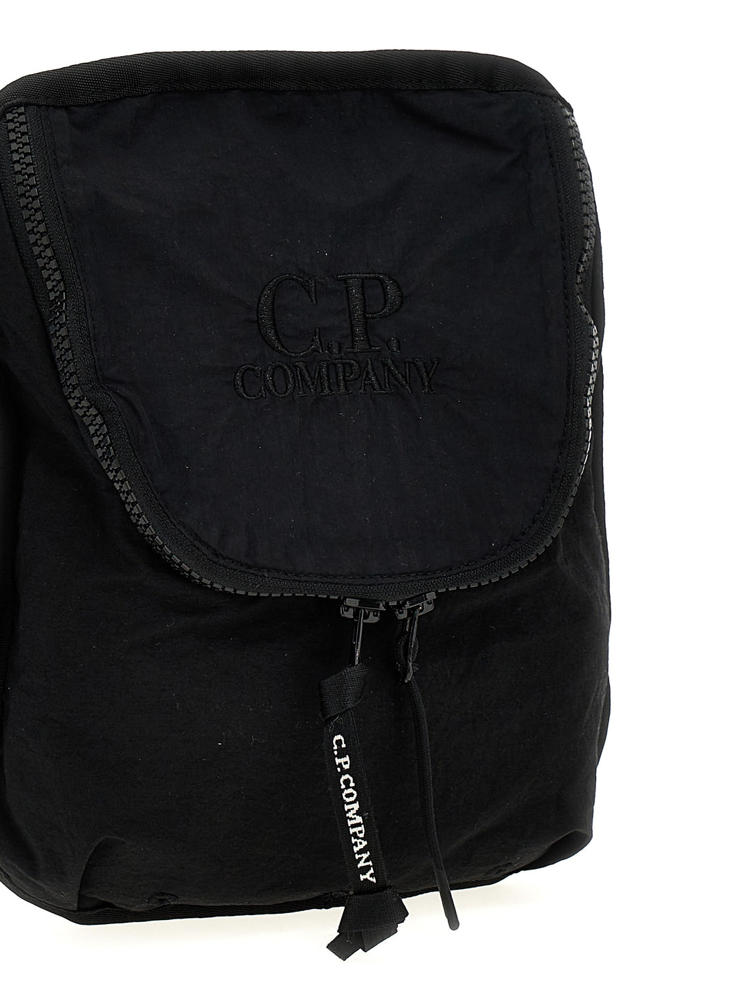 Plain Paper Touch Crossbody Bags Black