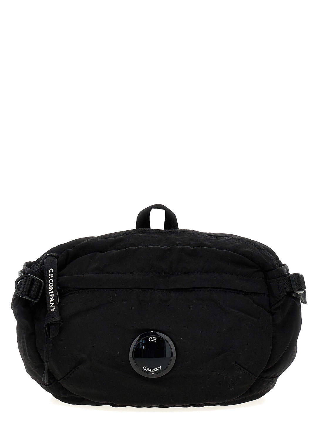 Nylon B Crossbody Bags Black