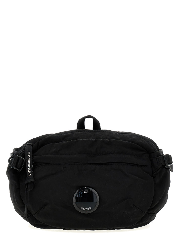 Nylon B Crossbody Bags Black