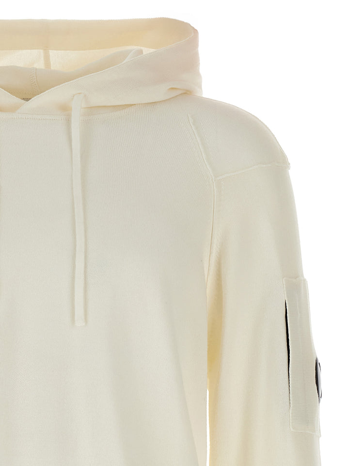 C.P. Company Sea Island Sweatshirt - White | f0bf0d20b850e9985d4e23fc4bcec9fcafbac3e4