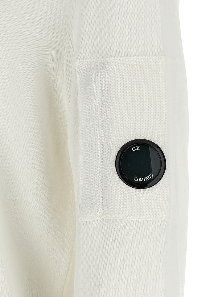 C.P. Company Cotton Sweater Fineness 12 Sweaters and Cardigans - White | b8b64c30c66857f73b3827842ea8e725cfb594a1