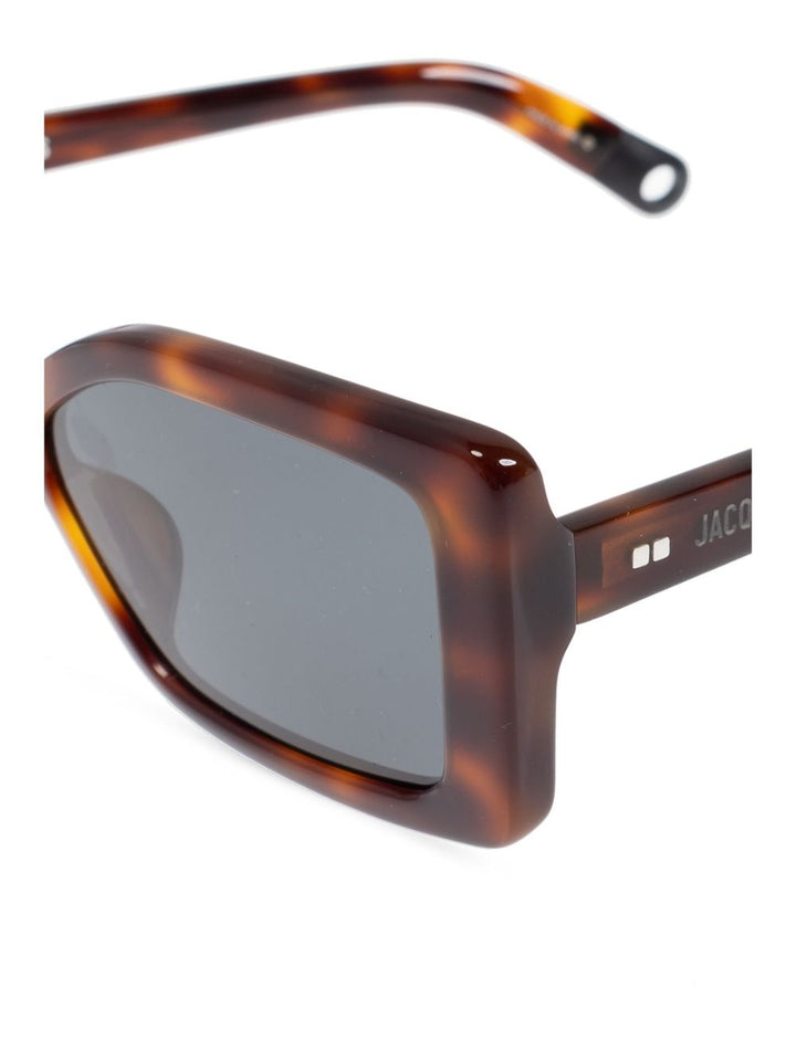 Jacquemus Sunglasses - Brown | 208e8cab3e26fa171d6a53eed9d87cc1086f824a