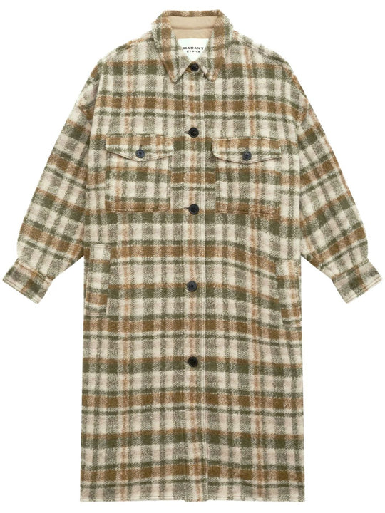 Fontizi Wool Blend Coat