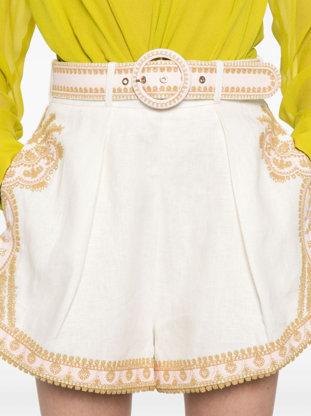 Zimmermann Shorts - Light and natural | e89c127900a9d869c1373b89ae3c3e1ec870d0f0