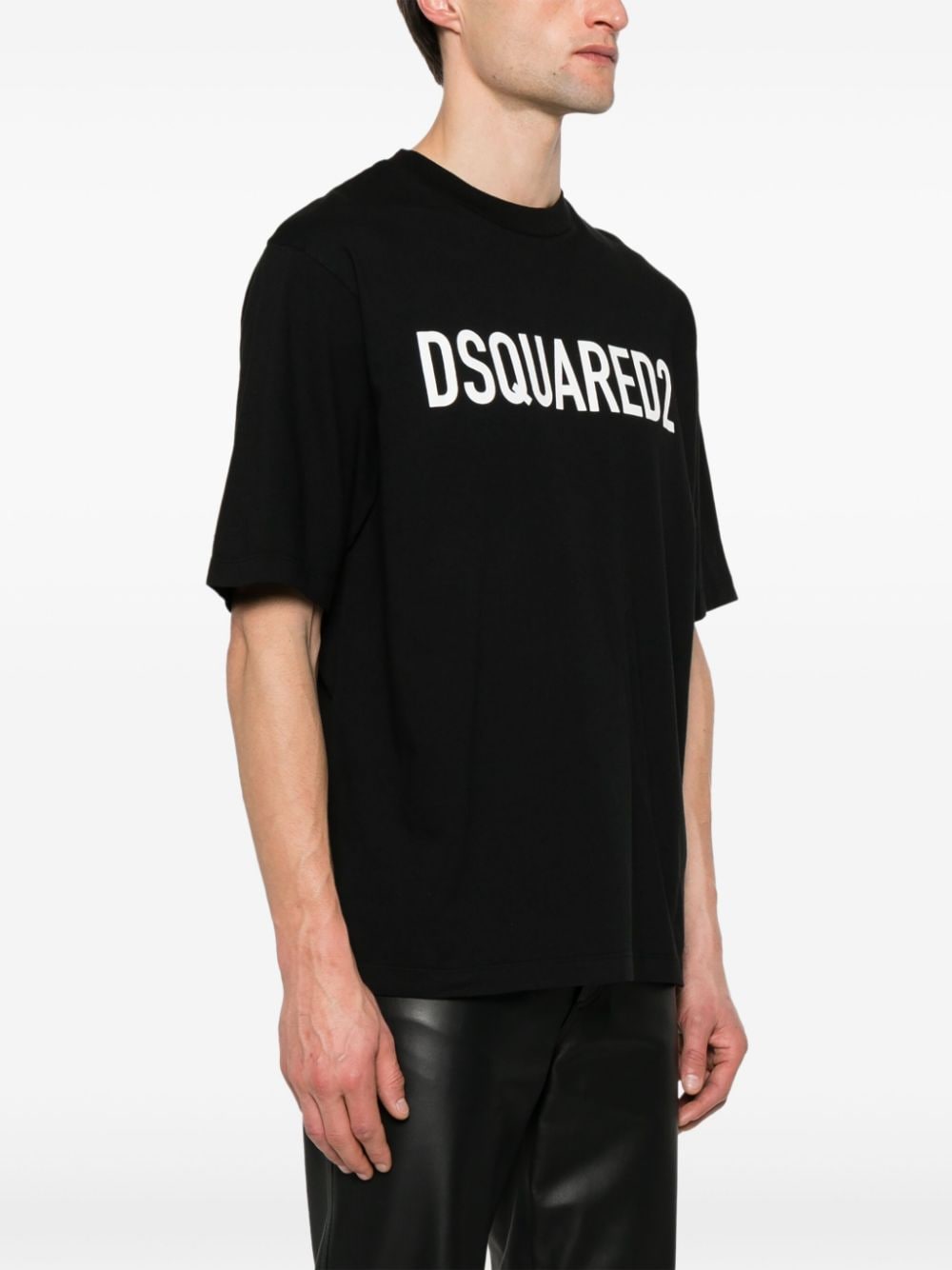 Dsquared2 T-Shirts And Polos Blacks And Greys | Wanan Luxury