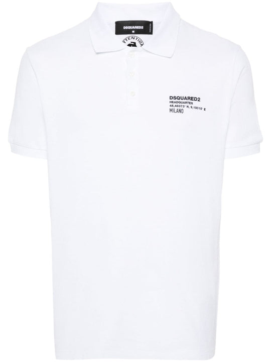 Logo Cotton Polo Shirt