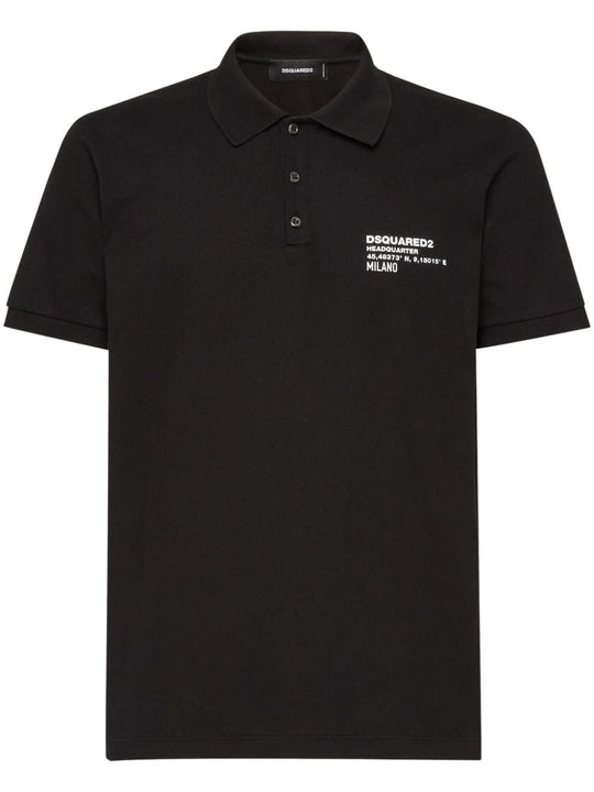 Logo Cotton Polo Shirt