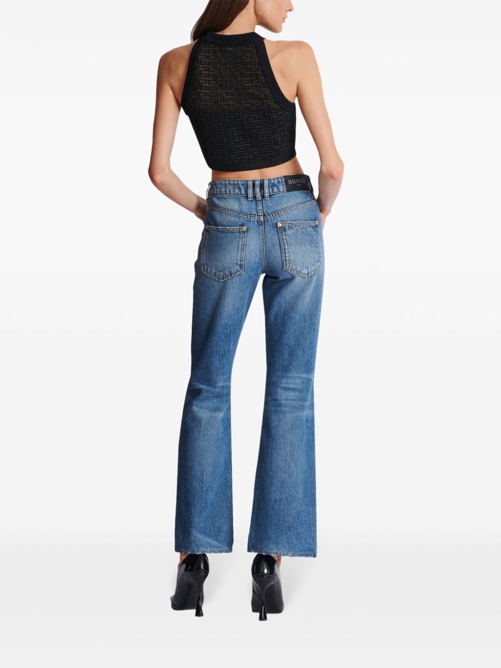 Balmain Top - Blacks and greys | c5303eb9e08b76102b563cc91c5ccbb8928f7863