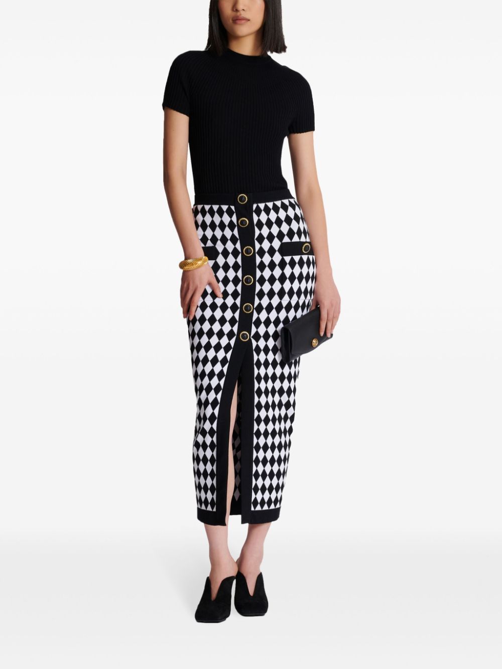 Balmain Skirts - Blacks and greys | 88c08768a9415a22d59dd50b9d74716647168f6a