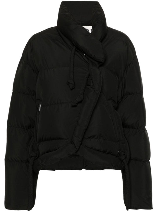Asymmetric Short Down Jacket