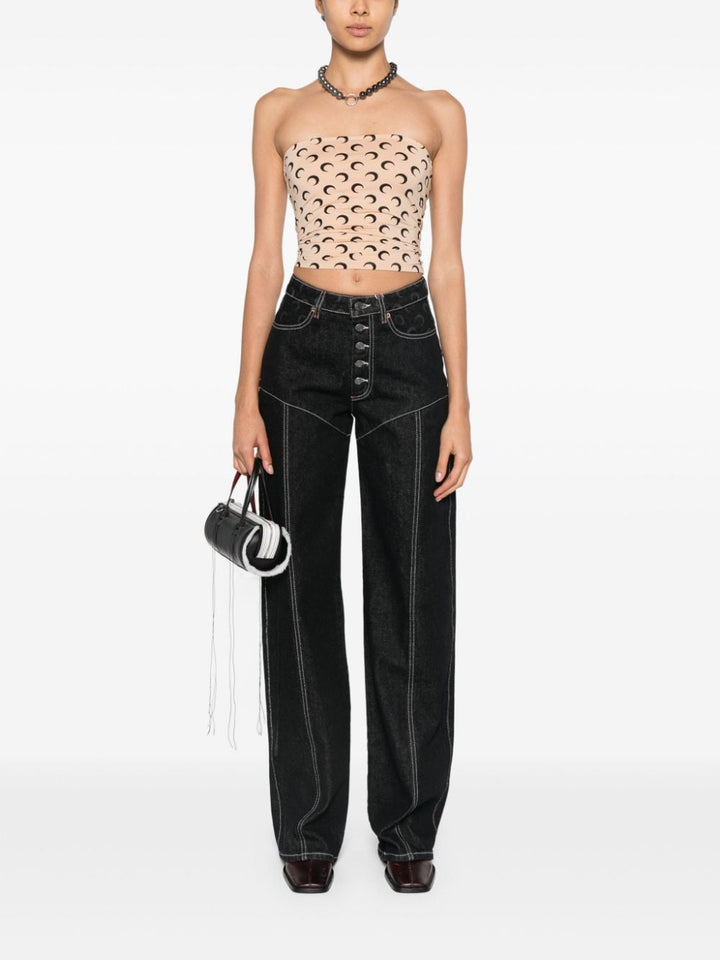 Marine Serre Jeans - Blacks and greys | f491a363a2d2e6284b6323b700dc84213dda5c06