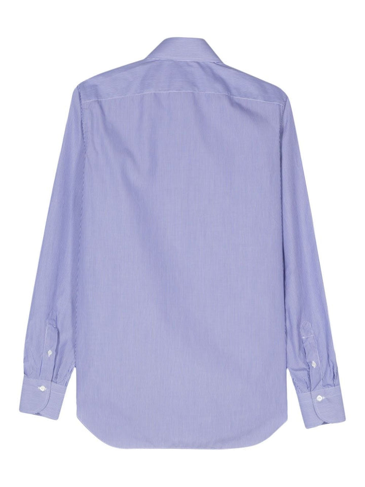 Finamore 1925 Napoli Shirts - Blue and green | b2f937e4f136a5dfd0900573930d080769198fc6