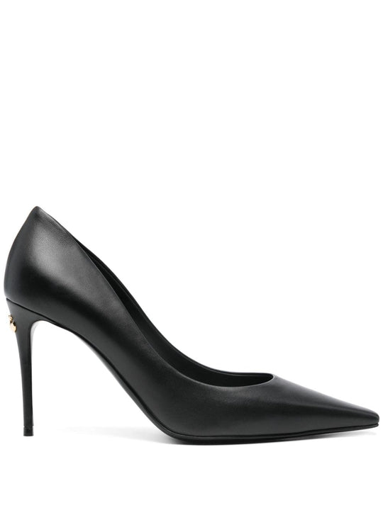 Leahter Pumps